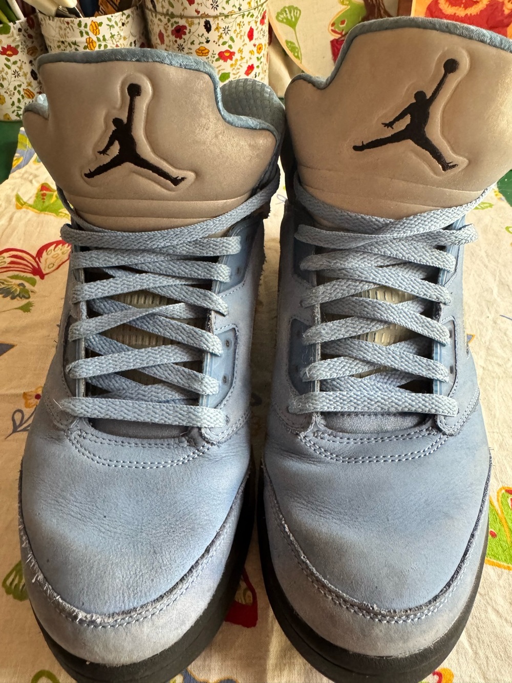 Nike Air Jordan UNC 5 Sneakers